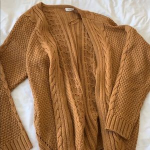 knit cardigan